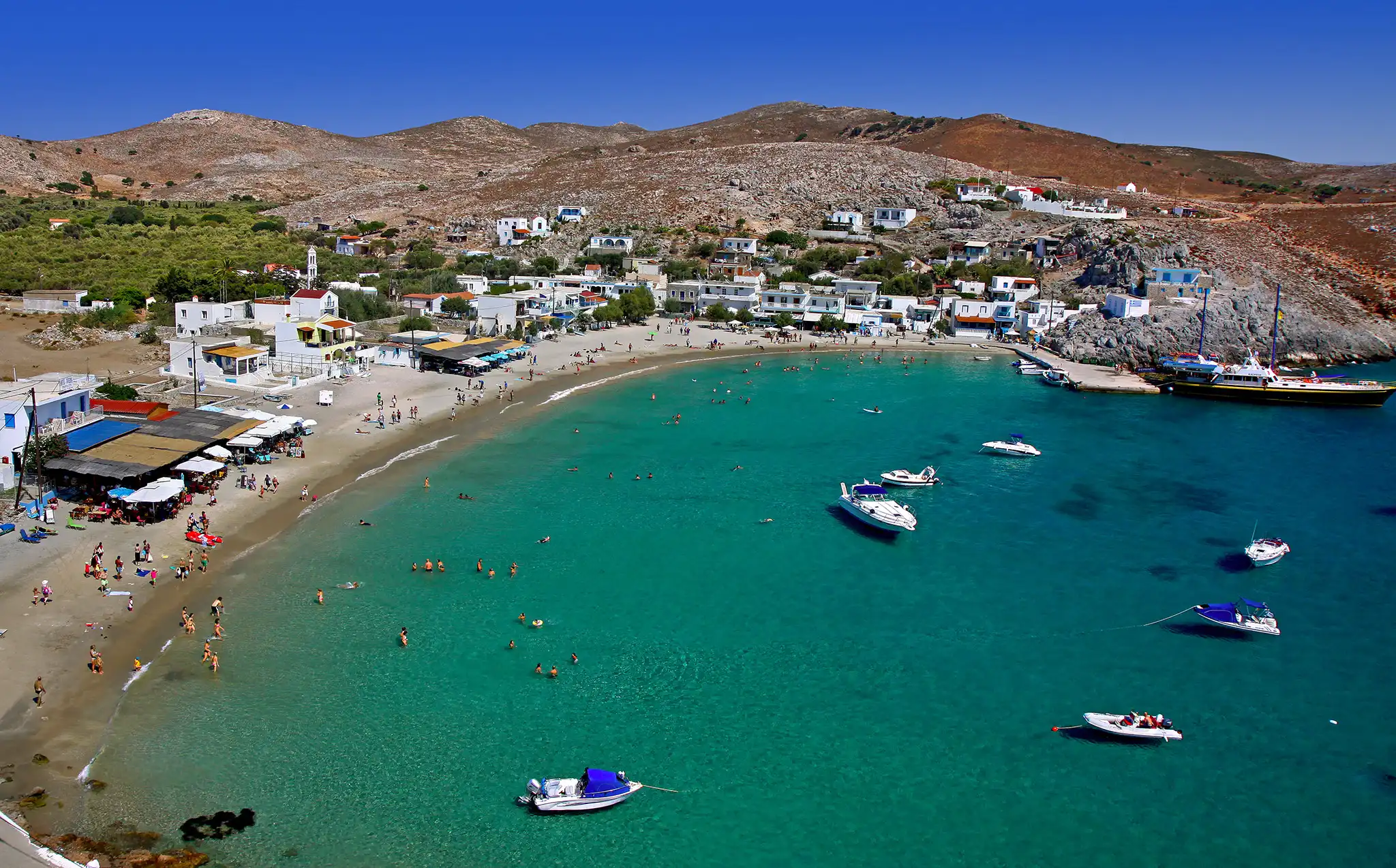 Rent a boat kalymnos Pserimos 8